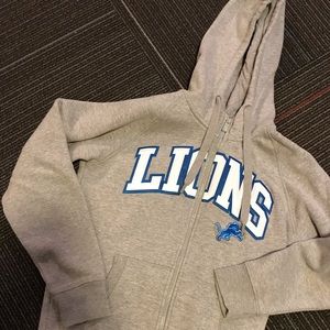 Women’s Detroit Lions zip up hoodie
